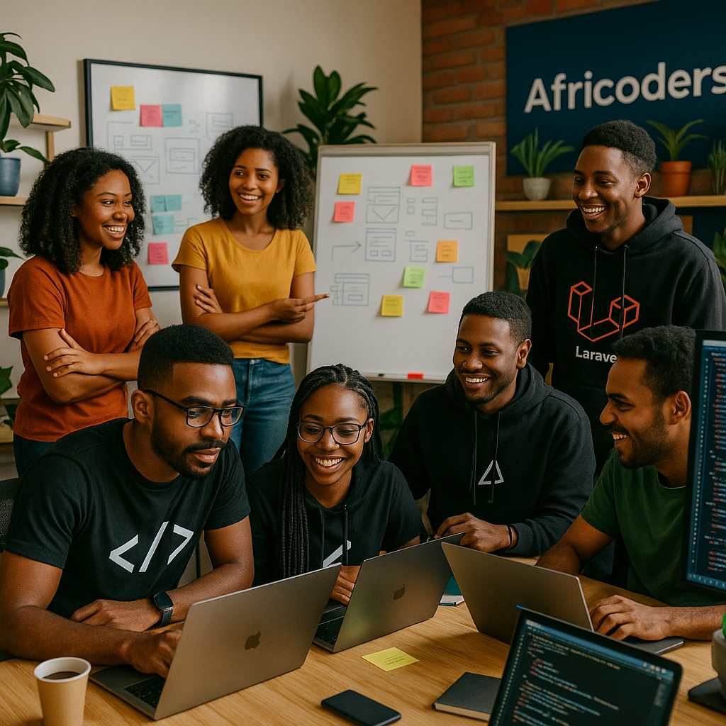 African developers collaborating